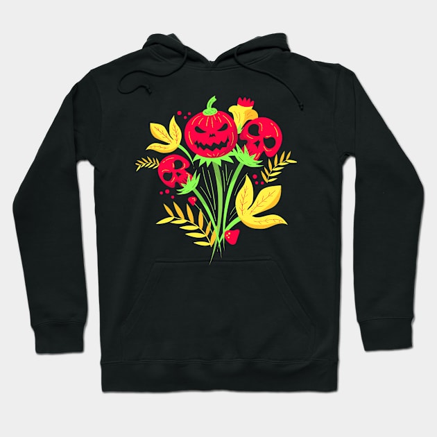 Scary Flowers Hoodie by LAPublicTees